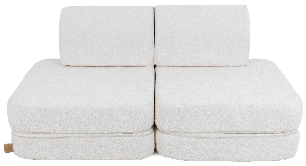 MeowBaby® variabilná pohovka Basic, Boucle White