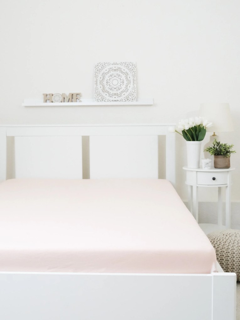 Jersey plachta Classic 200 x 200 cm – púdrová