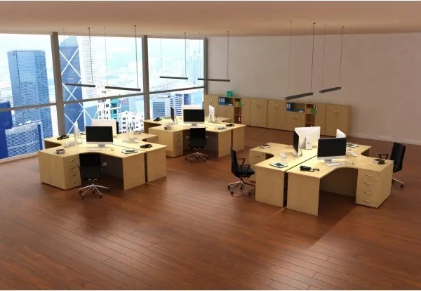 LED Luster na lankách/prisadený LED/44W/230V 4000K 120 cm čierna
