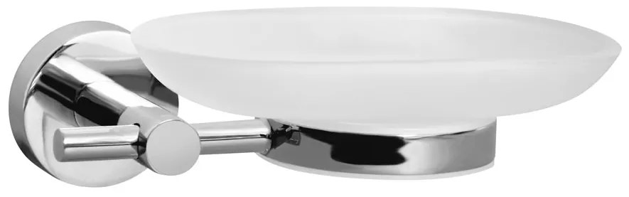 BISK Erga FOR YOU, nástenný držiak na mydlo, chrómová, ERG-01176