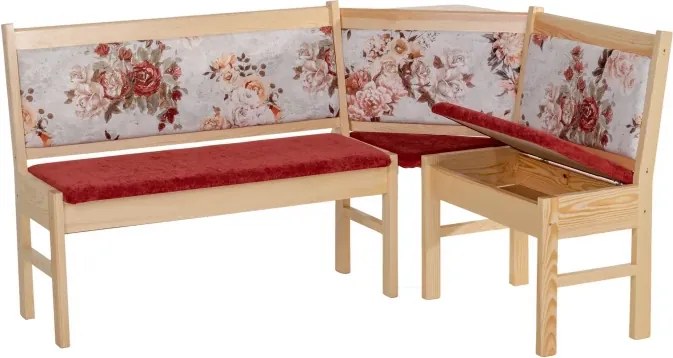 Jedálenský komplet Kvety, vzor kvety