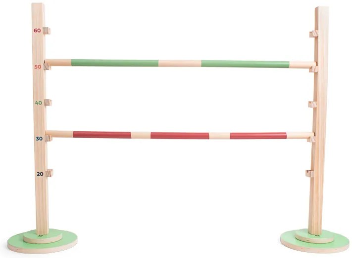 Drevená atletická prekážka - trénujte skoky