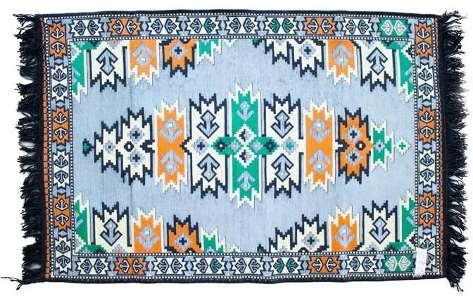 Kilim koberec modrý 125x80cm
