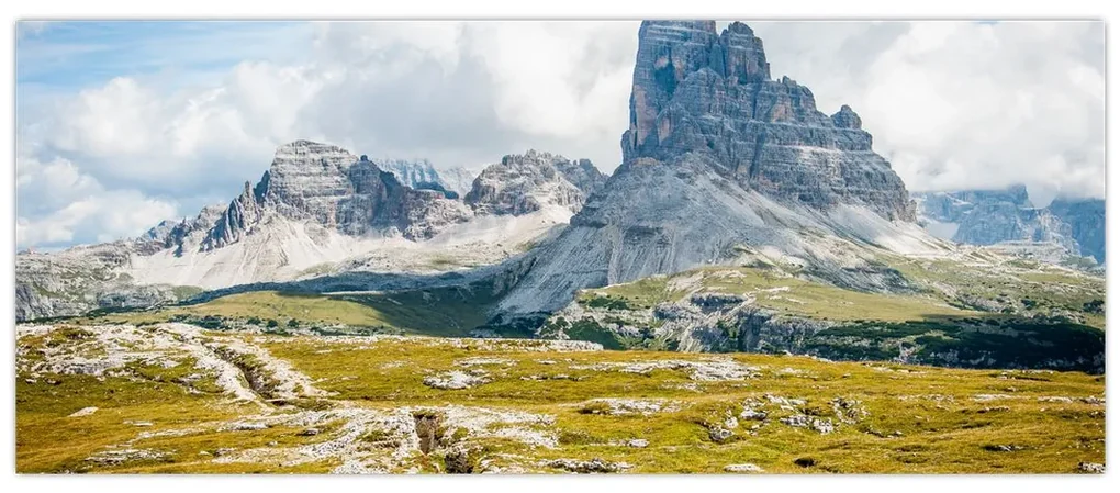 Obraz - Talianske Dolomity (120x50 cm)