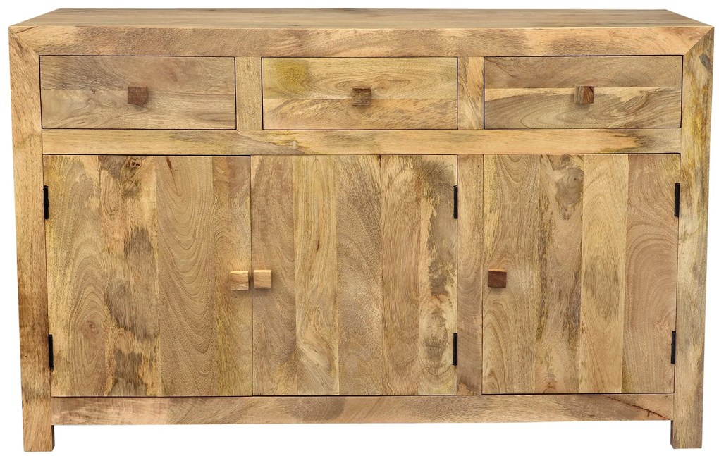 furniture-nabytek.cz - Dizajnová komoda z mangového dreva 140x90x45