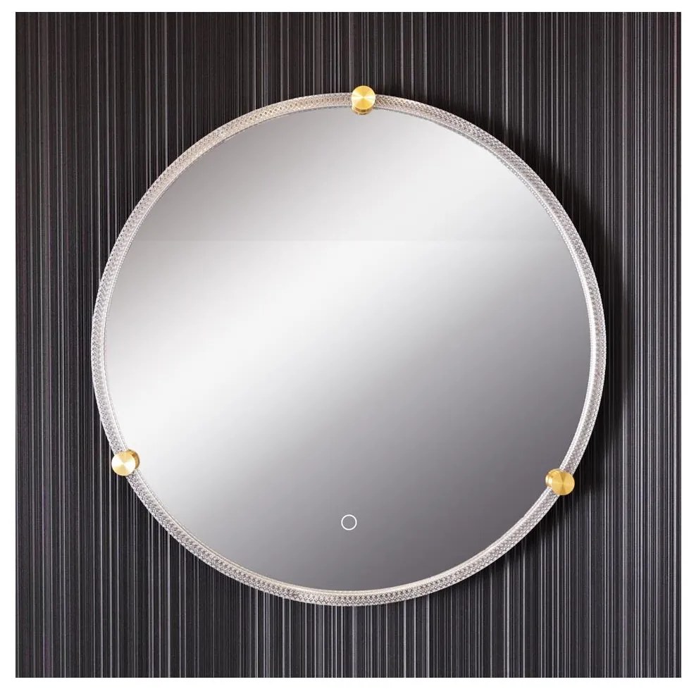 Zuma Line D2532 - LED Kúp. zrkadlo s podsv. 24W/230V 3000/4000/6000K IP44 chróm