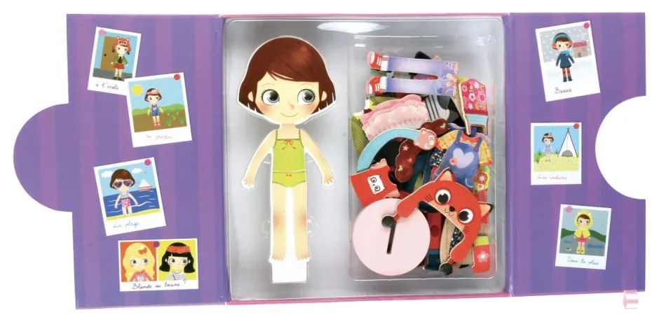 Vilac Magnetické obliekanie puzzle Chloe
