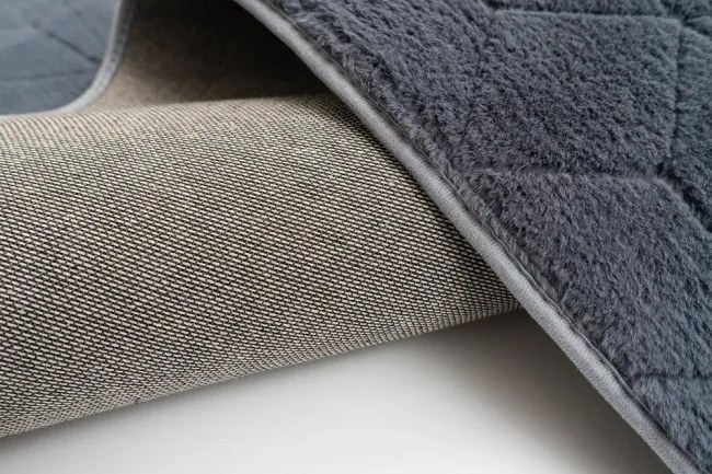 Koberec RABBIT 3D sivý