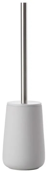 Svetlosivá porcelánová WC kefa Nova – Zone