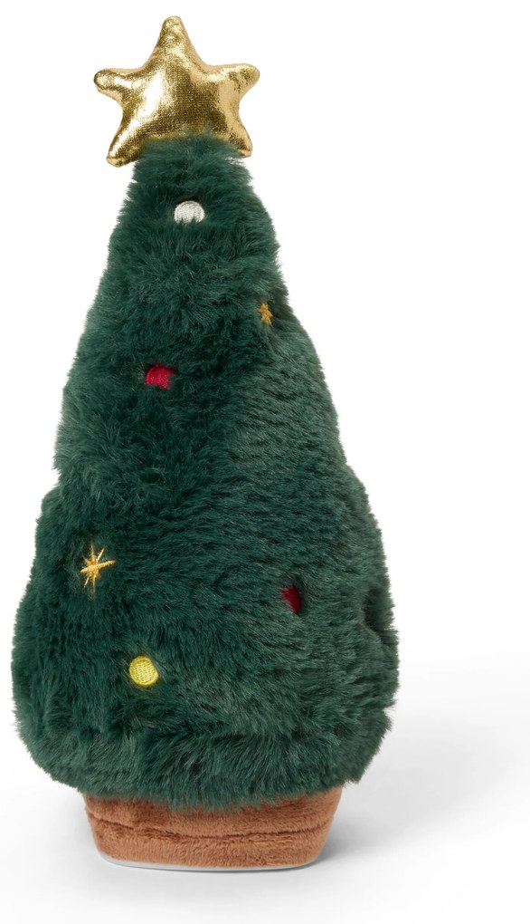 Spievajúci plyšový vianočný stromček