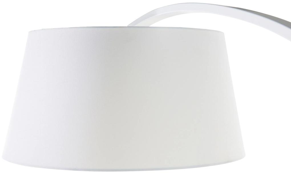 Moderná stojaca lampa biela BENUE Beliani