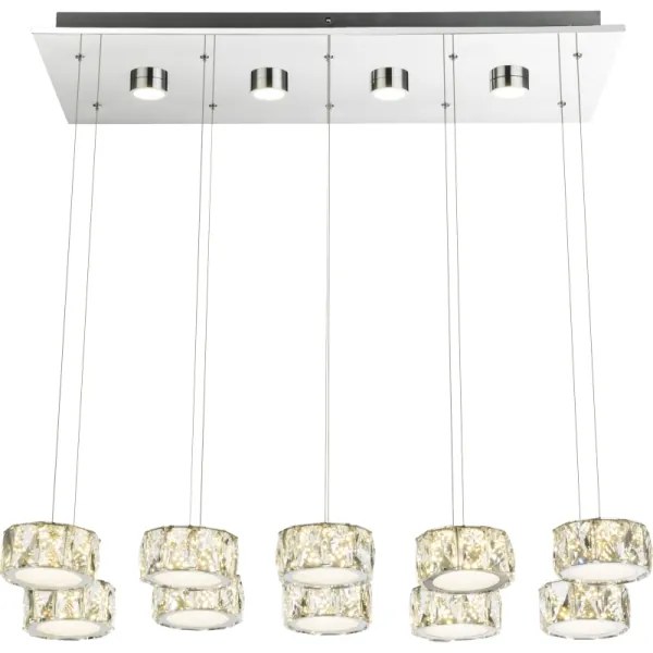 Globo 49350-92H - LED Luster na lanku AMUR LED/92W/230V 4000K