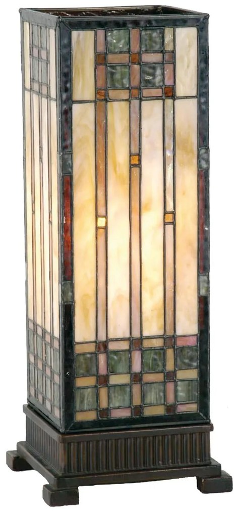 Stolná lampa Tiffany - 18*45 cm 1x E27 / Max 60W