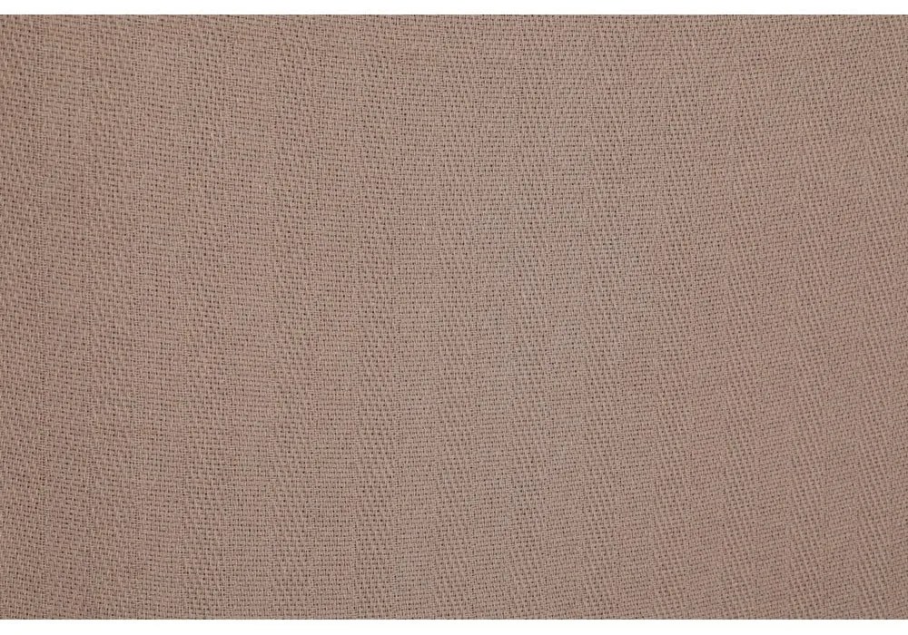 Hnedý pléd z recyklovanej bavlny 170x205 cm Merlin – Mijolnir