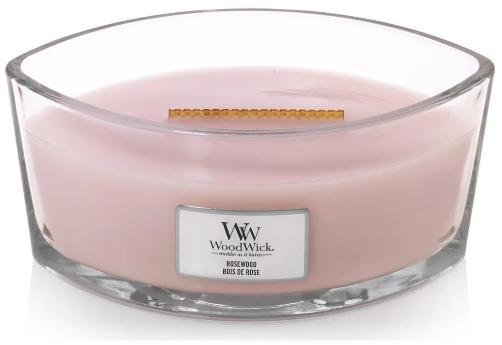 WoodWick Vonná sviečka WoodWick – Rosewood 454 g