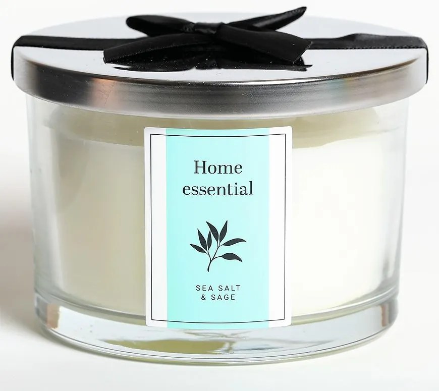 Vonná sviečka Sea Salt&Sage 11x8 cm