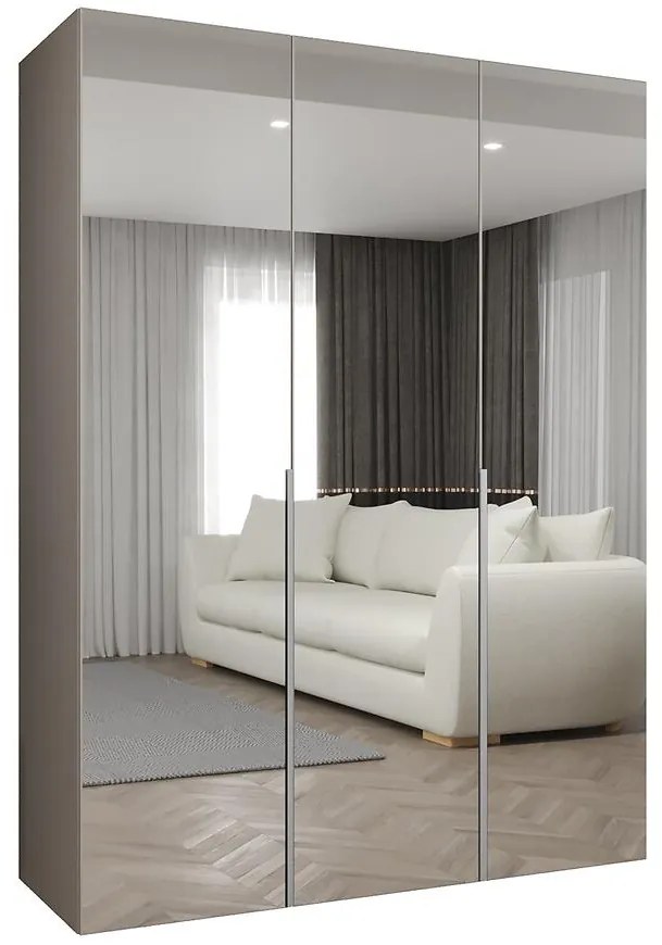 Skriňa Alicante III 150 kašmír/strieborný