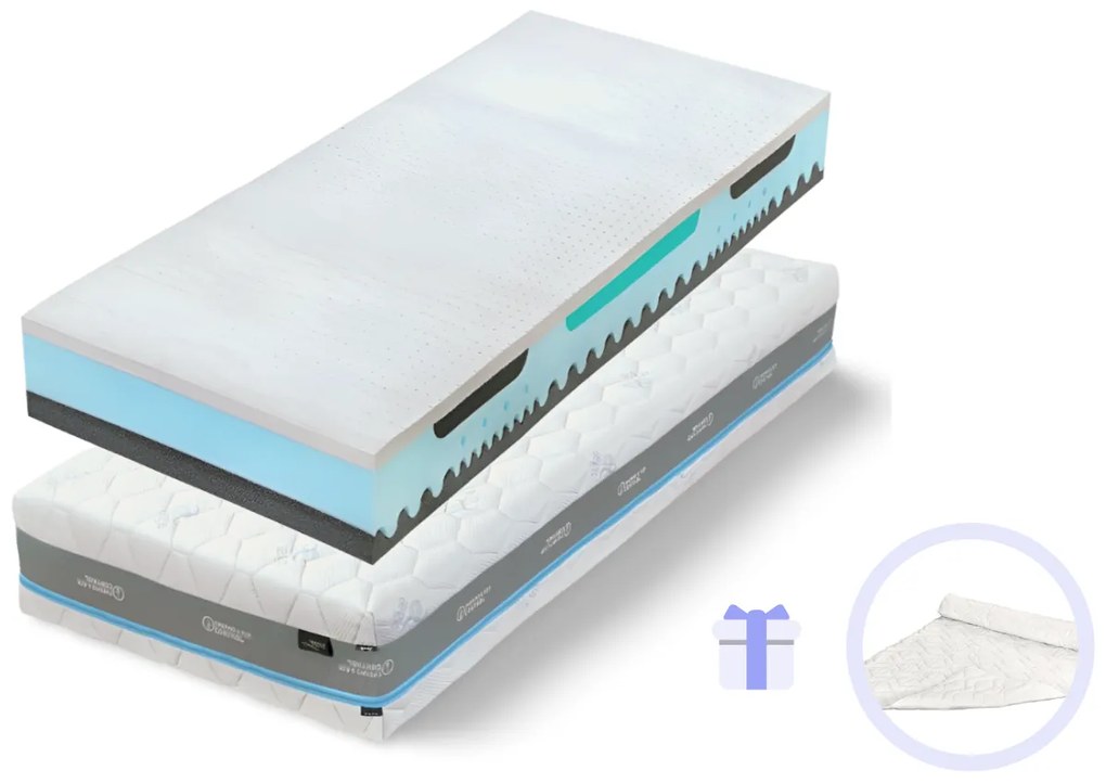 Hilding Anders Vysoký ortopedický matrac Latex Air Veľkosť: 200 x 180 cm, Výška: 26 cm