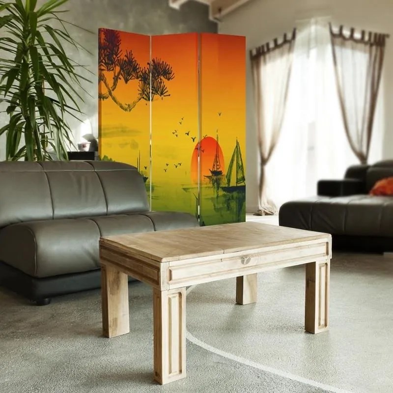 Gario Paraván Krása Japonska Rozmery: 145 x 170 cm, Prevedenie: Otočný paraván 360°
