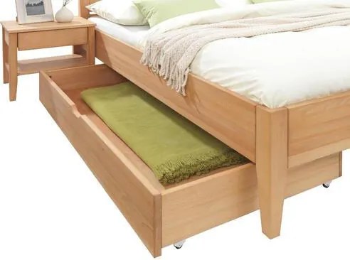 XXXLutz ÚLOŽNÝ PRIESTOR POD POSTEĽ, 150/21/80 cm, buk Linea Natura - Postele - 000844000606