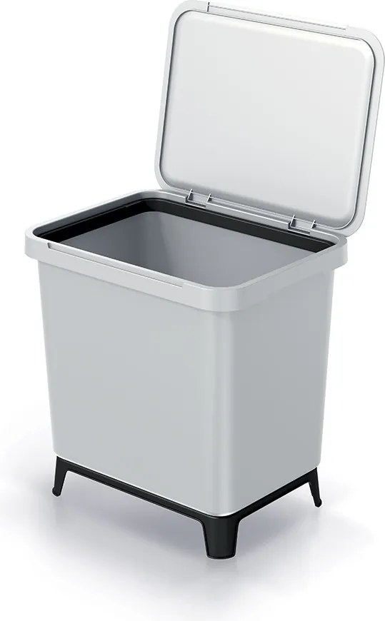 Odpadkový kôš SYSTEMO 29 l svetlosivý