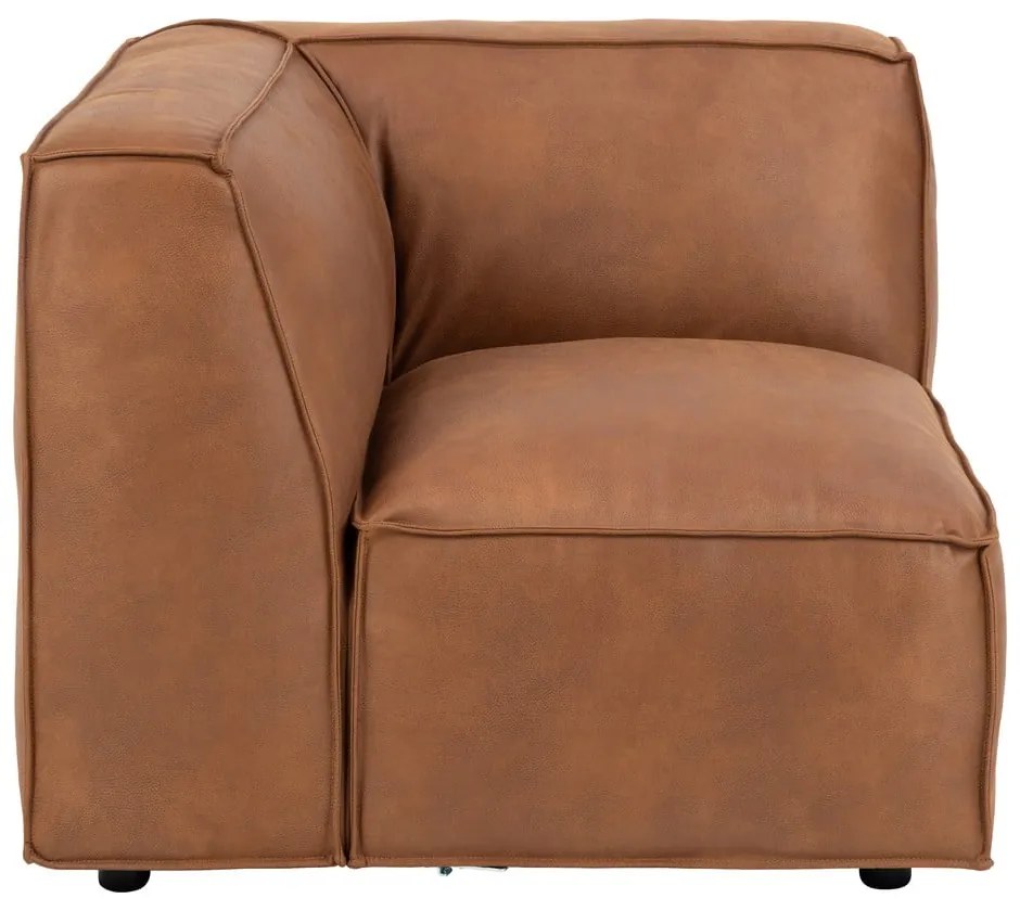 Koňakovohnedý modul pohovky Fairfield Kentucky – Bonami Selection