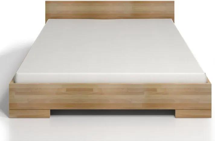 Dvojlôžková posteľ z bukového dreva SKANDICA Spectrum Maxi, 200 × 200 cm