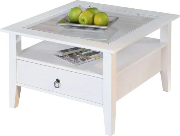 Sconto Konferenčný stolík ROMANCE biela