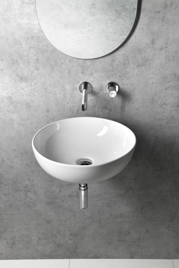 Sapho Sapho, TETRIS umývadlo s držiakom pre podomietkovou batériu, čierna matná, TZ429-01