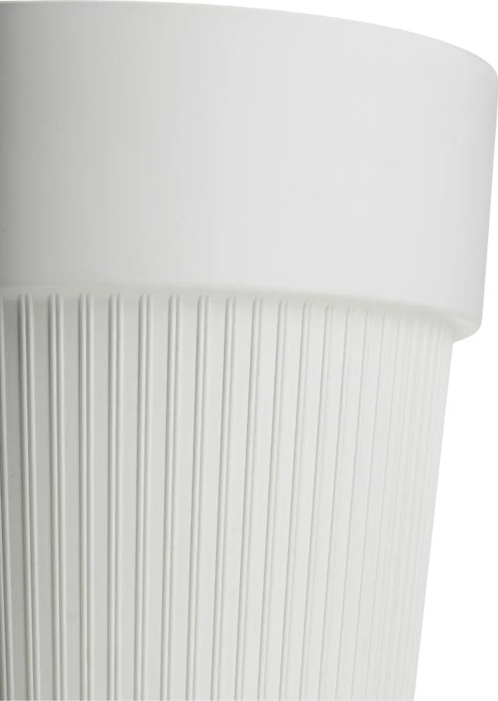 PLASTOVÝ KVETINÁČ SILVA LINE 20X17,5 CM KRÉMOVÁ