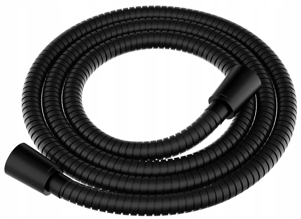 Sprchová hadica MEXEN - opletená - 150 cm - čierna matná, 79460-70