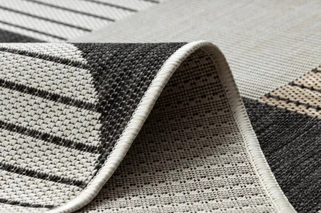 Koberec ORGANIC 2769 krémový / čierny / naturálny