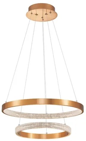 LED luster Preston 2 60 zlaté