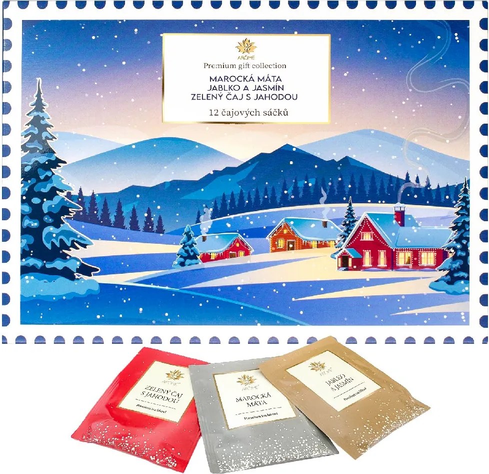 ARÔME Premium gift collection - Marocká mäta, Jablko a jazmín, Jahoda
