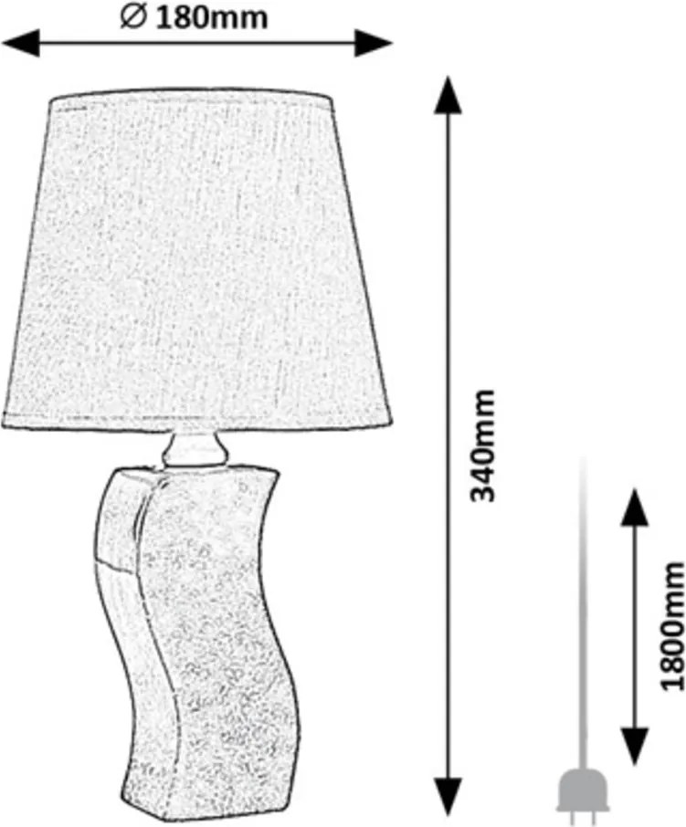 Rabalux DAYAMI stolná lampa 74073