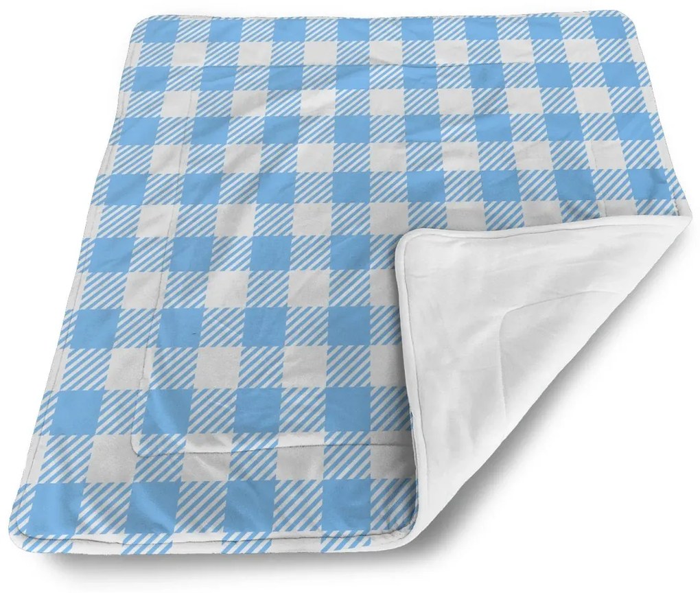 Sablio Deka pre bábätko Košeľový vzor - 90x120 cm