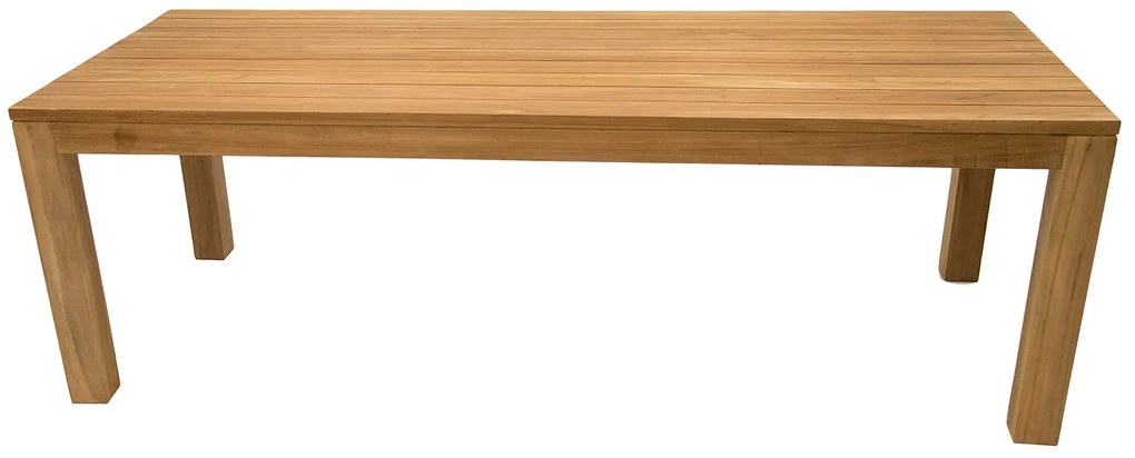 DEOKORK Teakový masívny stôl MONTE CARLO 240 cm