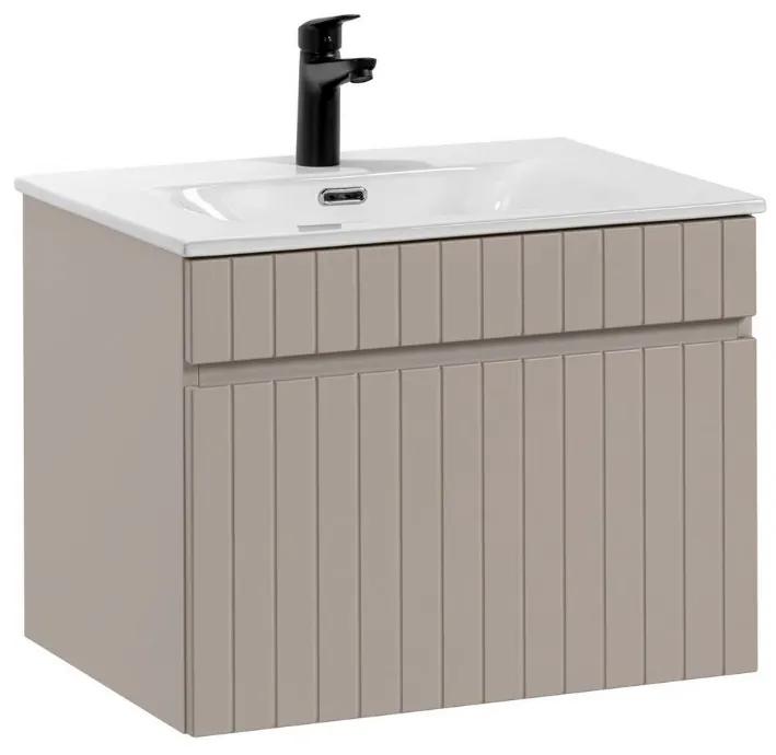 Kúpeľňová skrinka s umývadlom ICONIC Cashmere U60/1 | 60 cm