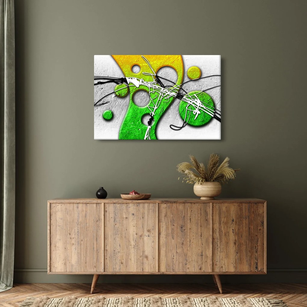 Abstraktný obraz (90x60 cm)