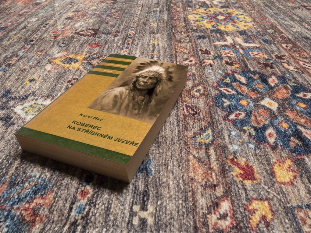 Spoltex, Kusový koberec Pisa 9212 multi, 160x230, viacfarebná, obývacia izba