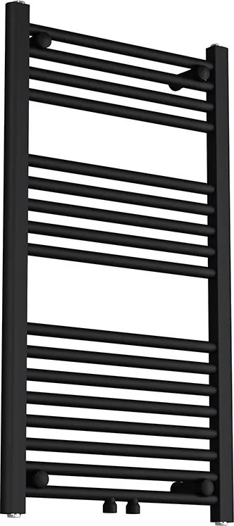 BPS-koupelny Kúpeľňový radiátor CORSO BL 2 50x90 cm, čierny