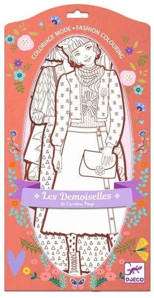 Djeco Veľké omaľovánky: Nina a priateľky