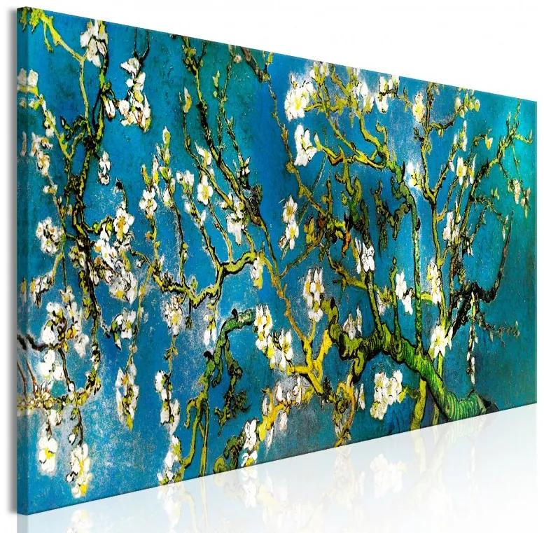 Artgeist Obraz - Blooming Almond (1 Part) Narrow Veľkosť: 150x50, Verzia: Premium Print