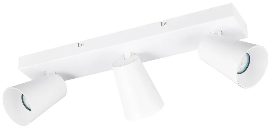 Biele bodové svietidlo ø 8 cm Sharp – Trio