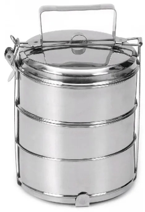 Home Elements Nerezový obedár - trojdielny 14 cm