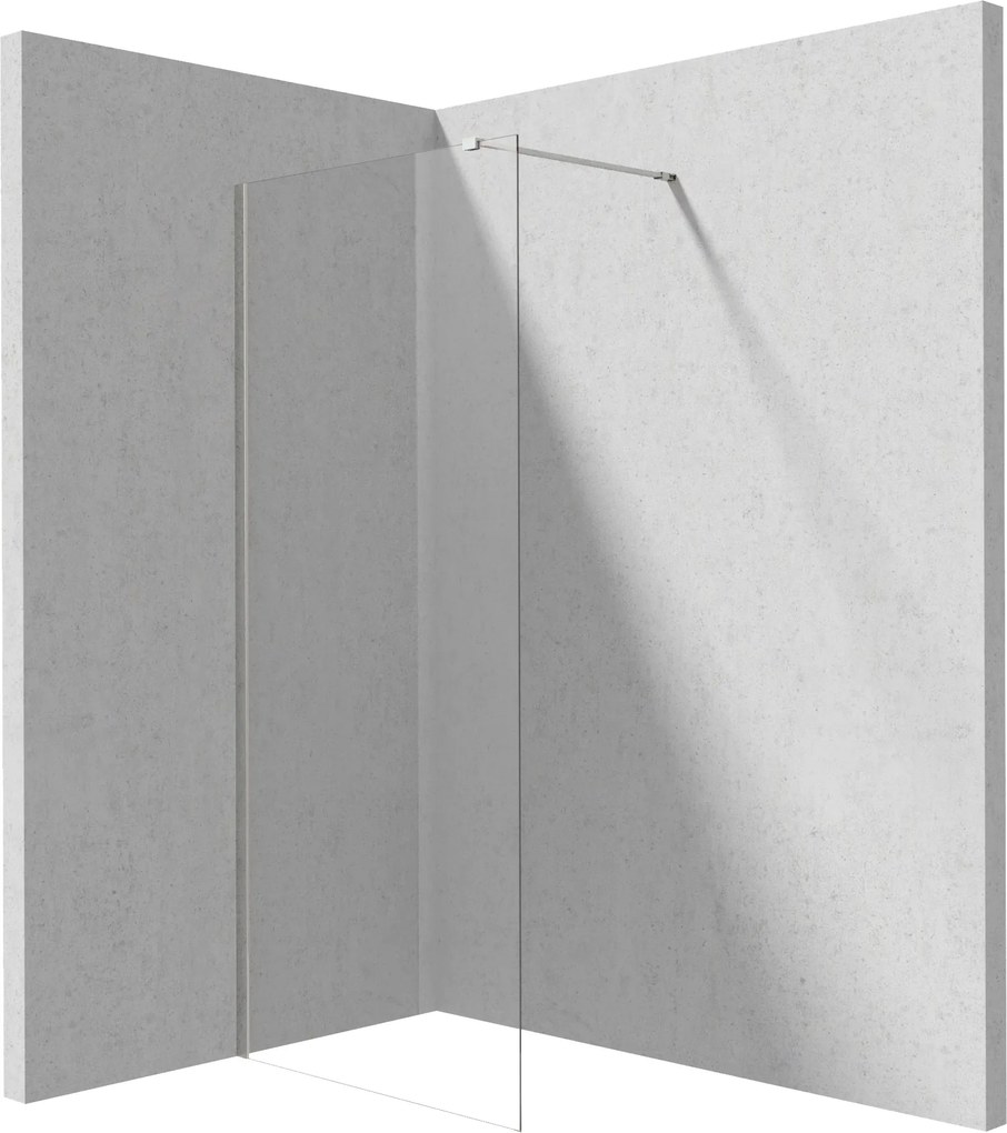Deante Sprchová zastena Walk-in Prizma - KTJ 038P 80 cm, chróm - bez vaničky