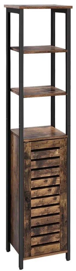 Skrinka FIRA hnedá/čierna