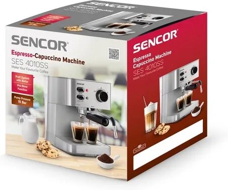 Espresso Sencor SES 4010SS nerez