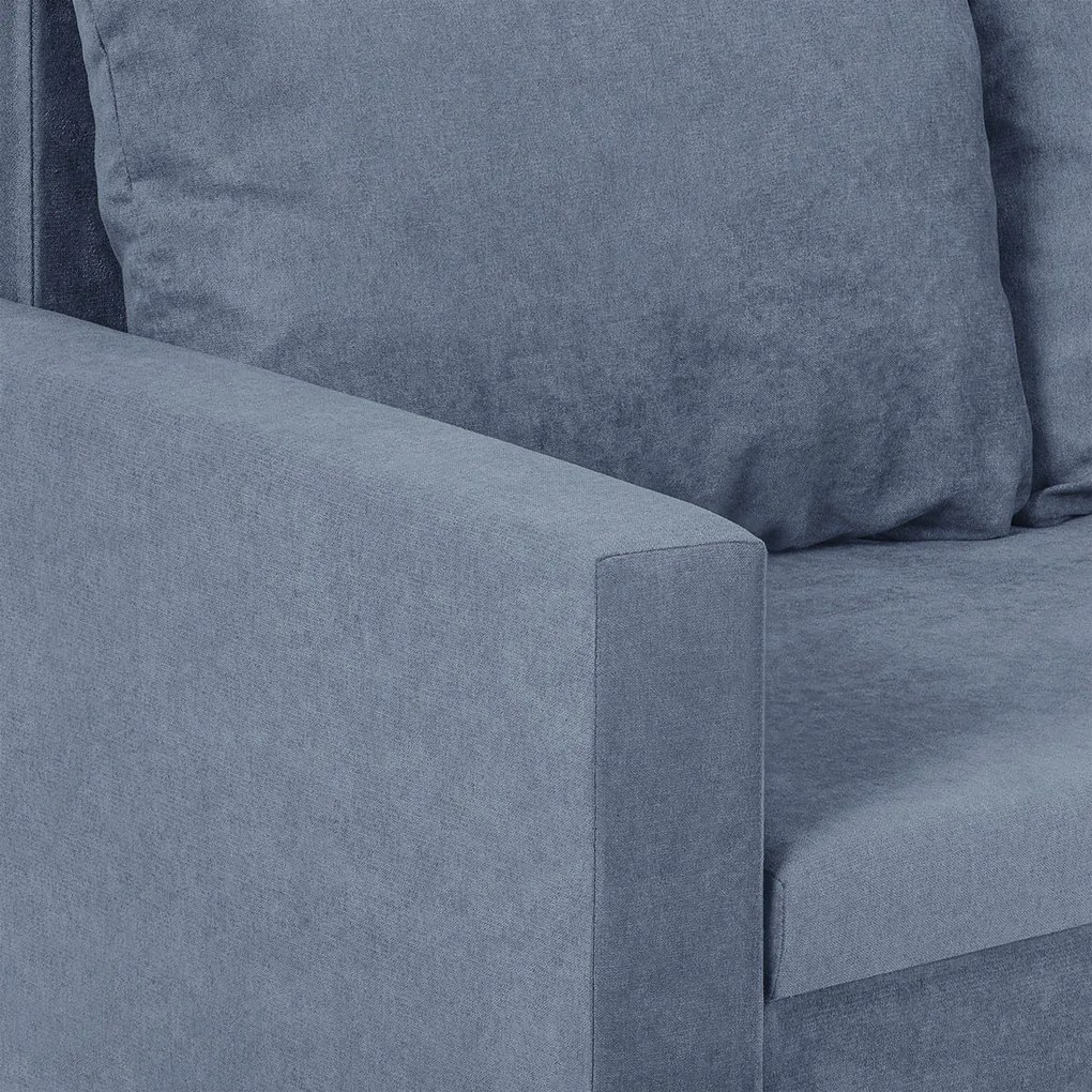 Rozkládací pohovka DELLA Tmavomodrá