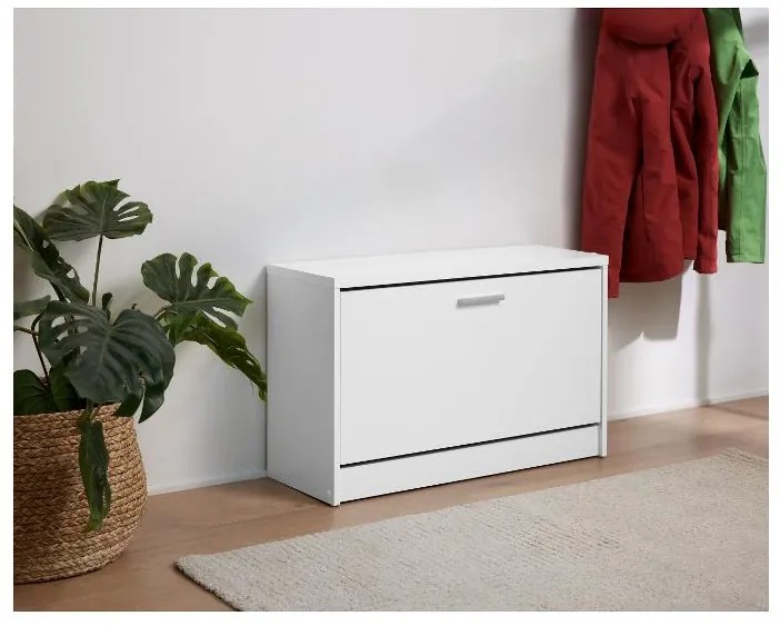 Livarno home Skrinka na topánky, biela (100383188)